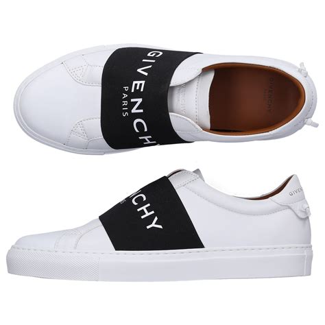 givenchy urban street logo-print leather slip-on sneakers|givenchy urban street sneakers men.